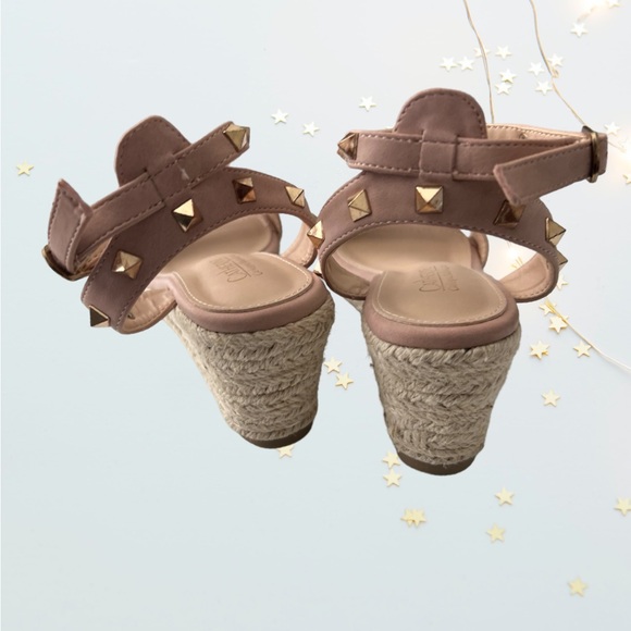 Catherine Malandrino Light Pink Wedge Sandals - Picture 6 of 15